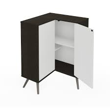 Explore 9 listings for small corner storage unit at best prices. Bestar Small Space Krom Corner Storage Unit On Sale Overstock 20685887