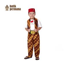 Potongan ini cocok untuk segala jenis rambut tebal dan tipis, tinggal disesuaikan ketebalan potongannya untuk menghasilkan. Jual Baju Adat Betawi Anak Lengkap Batik Pangsi Betawi Anak Baju Kartini Kab Bogor Batik Permana Tokopedia