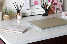 Marble contact paper 11 7 x 78 7 2 roll pack peel and stick. How To Easily Transform An Old Desk With Marble Contact Paper Life S Ahmazing