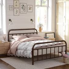 I am so impressed with 2.a sophisticated bed frame designed with a ton of thoughtful deatils, from the upholstered headboard to the nailhead accents. Andover Mills Perez 42 1 Bed Frame Reviews Wayfair