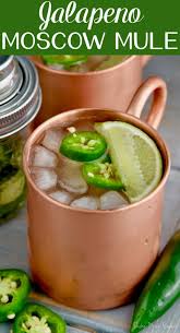 Jalapeno Moscow Mule Shake Drink Repeat Recipe Cocktail Recipes Easy Shakes Drinks Mule Recipe