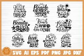 Download Summer Beach Svg Quotes Bundle Cut Files By Vectorcreationstudio Thehungryjpeg Com