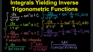 Maybe you would like to learn more about one of these? Integrals Yielding Inverse Trigonometric Functions Tagalog Filipino Math Youtube