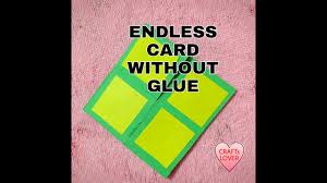 A coloring and crafting fun for all minion fans. Diy Never Ending Card Endless Card Without Glue New Super Easy Tutorial Youtube