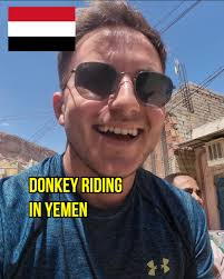 I got invited to ride a Donkey in Yemen 🇾🇪