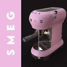 Pink cuisinart coffee maker breast cancer awareness ultra rare htf, retro look. 3d Model Smeg Coffee Machine Retro Pink Cgtrader