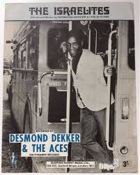 The first uk reggae number one and among the first to reach the us top ten (peaking at number 9), israelites combined the rastafarian religion with rude boy concerns, wrote music author mark philips. Desmond Dekker Israelites Reggae Sheet Music