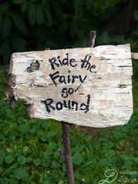 I went on the macon secret garden tour this weekend. Gotta Luv Fairy Garden Signs