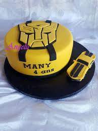 gateau transformers bumblebee cake ma petite patisserie contact isilda neuf fr deco anniversaire coloriage de grebbit
