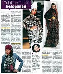 Status izin tinggal yang baru dan sistem penerimaan pekerja asing. 11 September 2013 Berita Harian Dunia Model Muslimah 2 Jpg