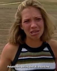 Two teenagers entered their high school