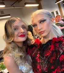 fashionweekcolumbus @nurtursalon recycled runway♻️ thank you @hairbysavj  for the coolest hair and makeup!