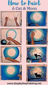 Bei der deko handelt es sich um grüne strohhalme und alufolie. Katzenmalen Einfach Schritt Fur Schritt Malen Online Acryl Tutorial Acrylmalerei Leinwand Idee Farbe Acrylmalerei Abstrakt