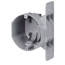 Also join the black wire leads together. Nutek Round Plastic Ceiling Box The Home Depot Canada