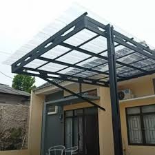 Kalau dulu kerangka atap rumah biasanya terbuat dari bahan kayu. Jual Kanopi Baja Ringan Carport Sapndek Trasparan Variasi Keliling Moderen Jakarta Selatan Kanopi Baja Ringan Tras Tokopedia