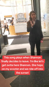 This would be the song that plays when Shannon finally decides to leav...