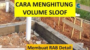 Angka 0,15 meter kita dapatkan dari lebar sloof tersebut. Cara Menghitung Sloof Beton Bertulang Youtube