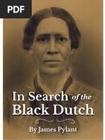 In Search of The Black Dutch by James Pylant 2021