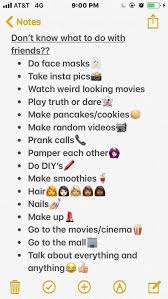 Cosa Fare Con Gli Amici Durante Un Pernottamento Con A Amico Con Tun Overnight Fun Sleepover Ideas Sleepover Things To Do Girl Sleepover Games