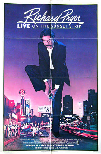 Richard Pryor: Live on the Sunset Strip movie poster (27x41) original