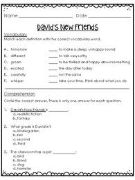 You can easily make your trivia game fun and relatable by asking questions … David S New Friends Quiz Treasures Grade 2 By Brand New Day Tpt