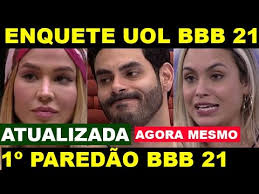 O anúncio será dado ao vivo pelo apresentador do programa tiago leifert no dia do paredão do bbb. Ultima Atualizacao Da Enquete Paredao Bbb 21 Mostra Quem Vai Sair Hoje Terca Feira 02 02 21 Do Bbb Youtube