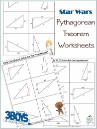 Star Wars Pythagorean Theorem Worksheets Pythagorean Theorem Worksheet Pythagorean Theorem Pythagorean Theorem Activity