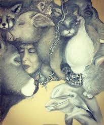 Shocking Vegan Animal Rights Drawings By Talented Artists No2 Laughing Socrates Vegan Animals Animal Rights Drawings