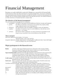 A deep understanding of financial management is also a plus. Financial Management Summary Managerial Accounting Docsity