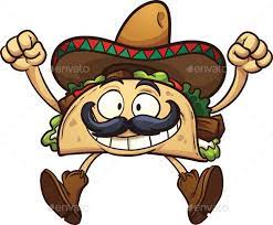Cartoon Taco Taco Cartoon Cartoon Taco Happy Cartoon