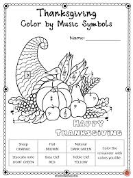 Thanksgiving Music Symbol Glyphs Color By Music Symbol Click Through To Preview The Set Thanksgiving Music Thanksgiving Music Activities Music Coloring