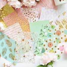 Fast shipping, money back guarantee. Vellum Paper 6 Sheets Design Patterned Foil Flower Decorative Paper Card Making Arts And Crafts Origami Scrapbooking Paper Packs Buy At The Price Of 4 69 In Aliexpress Com Imall Com