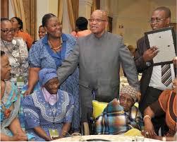 South africa's constitutional court ruling to imprison the country's former president, jacob zuma, was unprecedented. President Zuma Rolls Out The Red Carpet For The Elderly