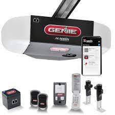 Genie Stealthdrive 1 1 4 Hpc Ultra Quiet Belt Drive Smart Garage Door Opener W Battery Backup And Aladdin Connect Smart Home 7055 Tkalv The Home Depot Smart Garage Door Opener Best Garage Door Opener