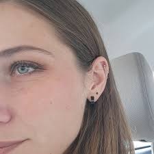 Convertible Ear Chain • Double Chain • Gold Chain Earring • Cartilage •  Helix • Ear Jacket • Earring Jacket • Earring Chain • Chain Earring