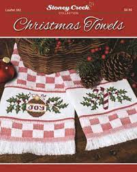 By stoney creek $8.95 $8.05. Stoney Creek Christmas Towels 382 Cross Stitch Pattern 123stitch