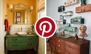 In the room featured here from room decor ideas, a pair of large carved angel's wings mounted over the bed is guaranteed to capture the eyes—and draw comments—from anyone entering the room. What S Hot On Pinterest 5 Diy Vintage Decorating Ideas