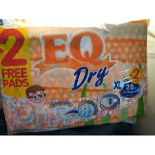 Eq Dry Xl 28 2pcs Free Shopee Philippines