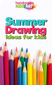 Summer Drawing Ideas For Kids Innovation Kids Lab Includes summer craft ideas, art activities, fun science and more.