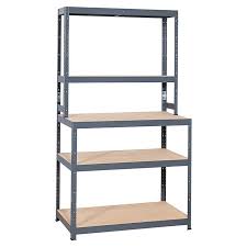 Regalux Metall Schwerlast Stufenregal R 200 Multi B X H 100 X 180 Cm Tiefe 60 Cm Stecken Stufenregal Regal Bauhaus