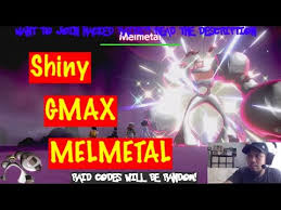 Jun 28, 2021 · for the first time ever, it will be possible to obtain a gigantamax version of the mythical pokemon melmetal! Live Hacked Raid Shiny Gmax Melmetal Pokemon Shield Youtube