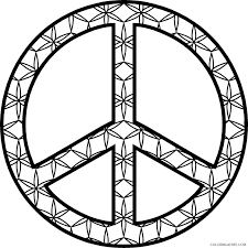 Maybe you would like to learn more about one of these? Printable Peace Sign Coloring Pages Coloring4free Coloring4free Com