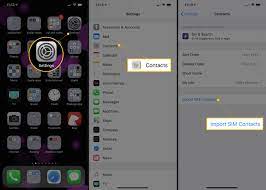 Go to settings > contacts > import sim contacts, then replace the old sim with the iphone sim. How To Back Up Contacts To Iphone Sim