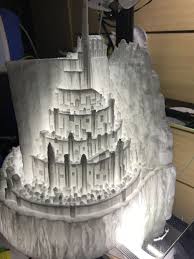 Minas Tirith By Clavenmoo Minas Tirith Mina 3d Printing