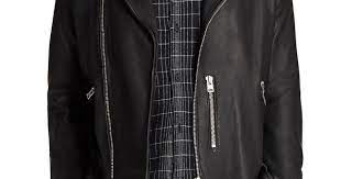 Allsaints Kaho Biker Jacket Men Bloomingdale S Leather Jacket Men Style Stylish Jackets Leather Jacket Men