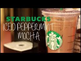 Does starbucks peppermint mocha have coffee in it. Making A Starbucks Iced Peppermint Mocha Youtube