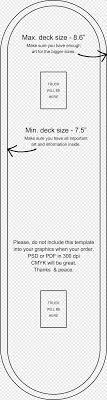 Custom painted skateboard deck | first design! Skateboarding Template Longboard Document Skateboard Template Angle Png Pngegg