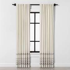 108 Engineered Hem Stripe Curtain Panel Gray Sour Cream Hearth Hand With Magnolia In 2021 Striped Curtains Panel Curtains Hearth And Hand