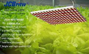 A great deal for the money, the exlenvce 1500w led grow light gives you the most par light for a large growing area compared to other cheap led grow lights. Jcbritw 1200w Quantum Board Led Grow Light Full Spectrum Growing Lamps For Indoor Plants Dimmable Auto On Off Veg Bloom Led Grow Lights Aliexpress