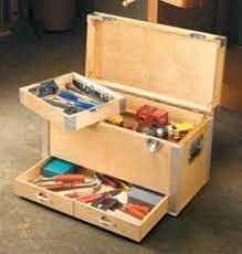 For your home repair tool set, you will want these standards. Homemade Toolbox Wood Tool Box Tool Box Diy Tool Box